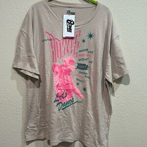 Nwt David Bowie band tee. 100% cotton. Size xl. Pit 25”. Length 28”. Very soft